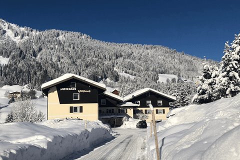 Noordkant Alpen verse sneeuw