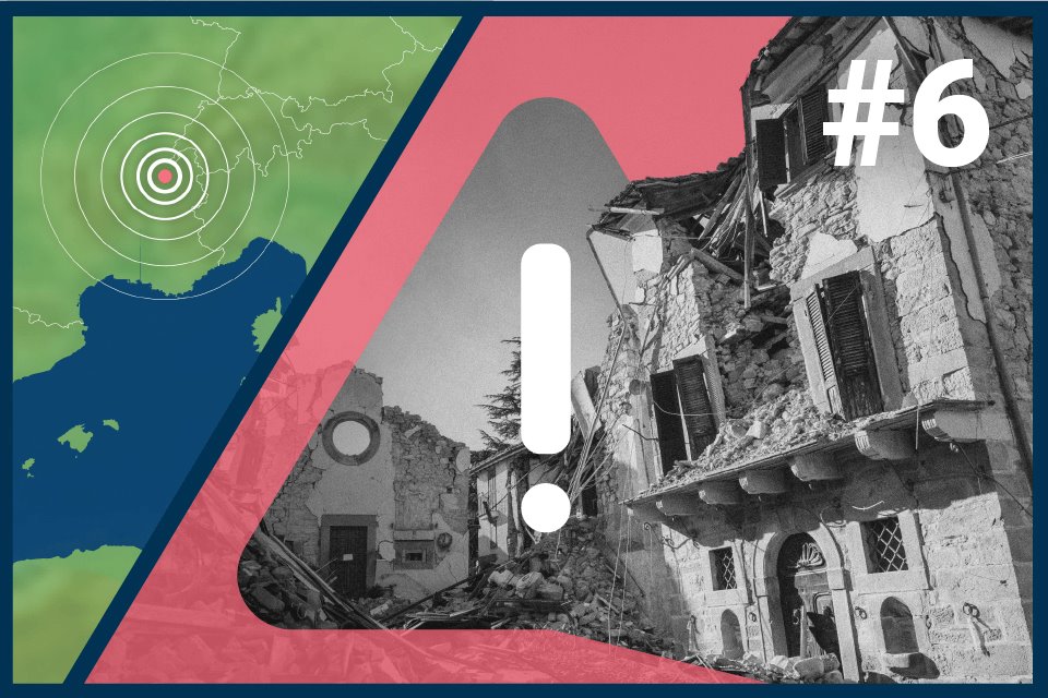 De gevolgen van een zware aardbeving in Frankrijk | Natuurgeweld Meegemaakt