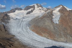Extreem slechte zomer voor de gletsjers in de Alpen