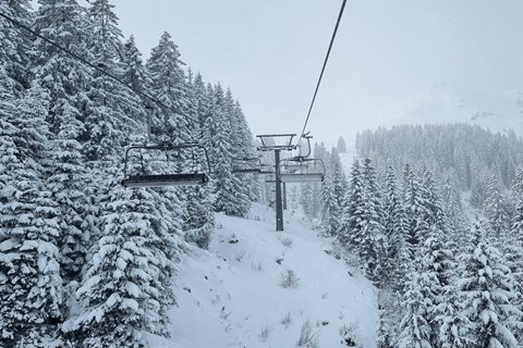 Winter maakt comeback in de Alpen 