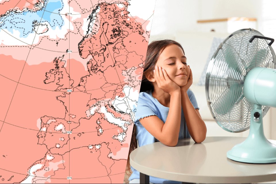 30-daagse: bovengemiddeld warm in nagenoeg heel Europa
