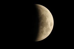 Zaterdag: gedeeltelijke maansverduistering zichtbaar