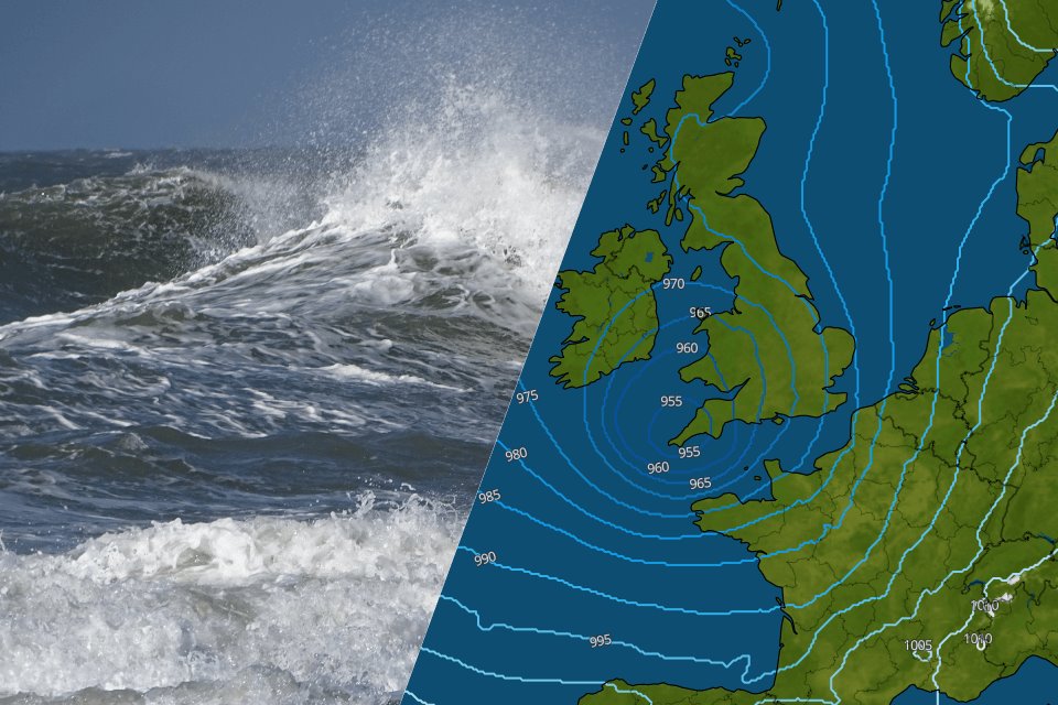 Modelbespreking: storm Ciarán domineert de weerkaarten