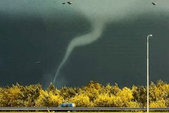 Tornado's in het najaar