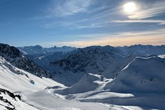 Regionaal veel sneeuw in de Alpen, vooruitzichten wel vrij zacht