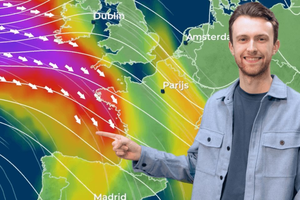 10-daagse: na storm Conall rustiger weer?