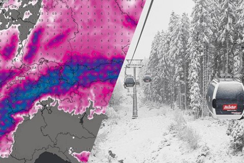 Wintersport: veel sneeuw en kou onderweg naar de Alpen