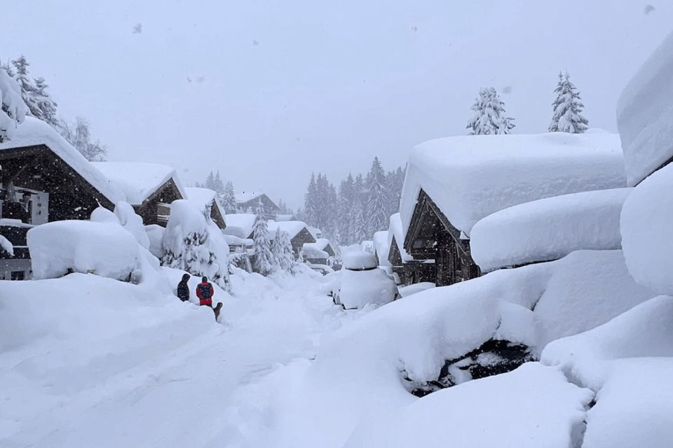 Wintersport: flinke sneeuwdump in de Alpen op komst? 