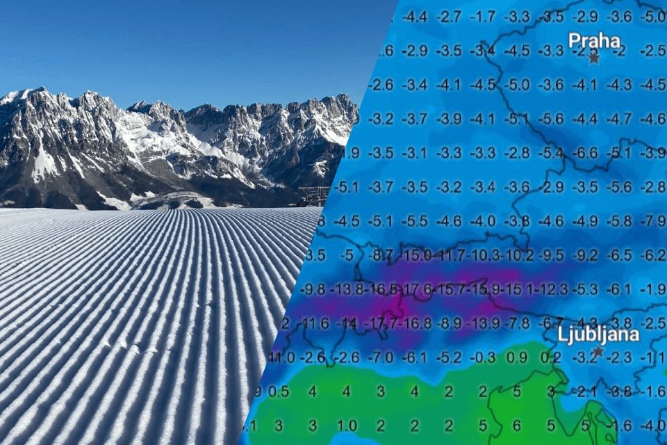 Wintersport: zonnig weekend, later kou-inval? 