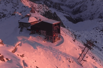 Rustig weer in de Alpen