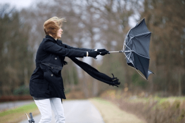 Kerstweer: veel wind en soms regen