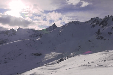 Na sneeuwdump nu zon in de Alpen