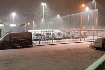 Live-blog: Hinder door wind en sneeuwval