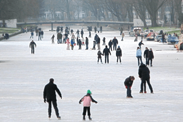 Flitswinter of schaatsen