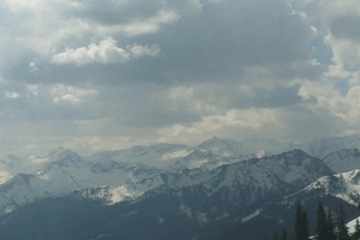 Minder zacht weer in de Alpen