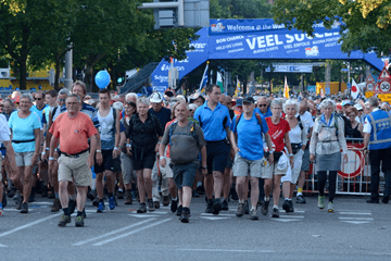 Vierdaagse Nijmegen met heel wisselend weer