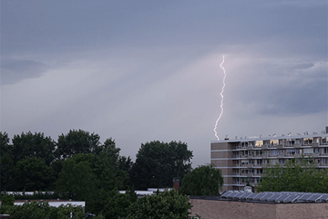 Woensdag eerst heet, daarna onweer