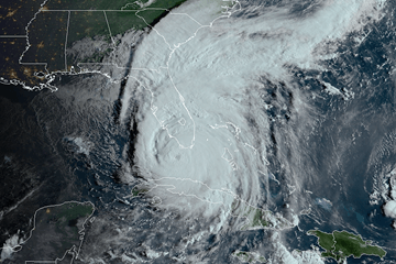 Irma begonnen aan noordelijke opmars