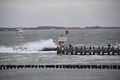 Stormweer aan de kust