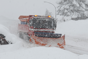 Sneeuw vooral aan de noordflank