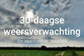 Experimentele 30 daagse: wekelijkse update