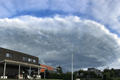 Spectaculaire wolk boven Friesland