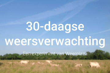 30-daagse weersverwachting