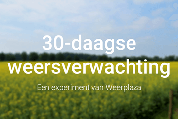 30-daagse weersverwachting