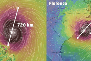 Zuid-China volgend doelwit supertyfoon Mangkhut 