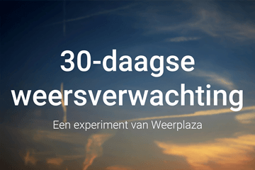 30-daagse weersverwachting