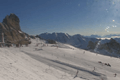 Koude lucht naar de Alpen