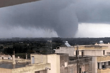 Slecht weer in Italië