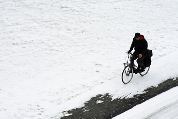 Eerste ijsdag van deze winter