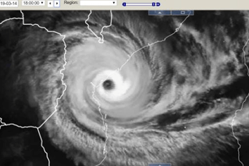 Restanten tropische Cyclone Idai brengen nog veel regen