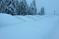 Veel sneeuw in de Alpen