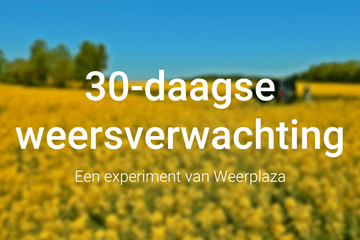 30-Daagse: wat is het weer eind juni?