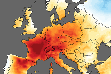 Juni ook recordwarm in Europa