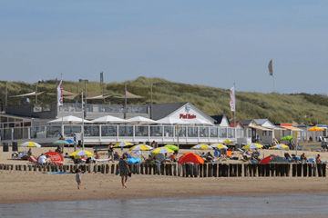 Prachtig strandweer met volop zon