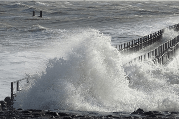 Derde storm in acht dagen