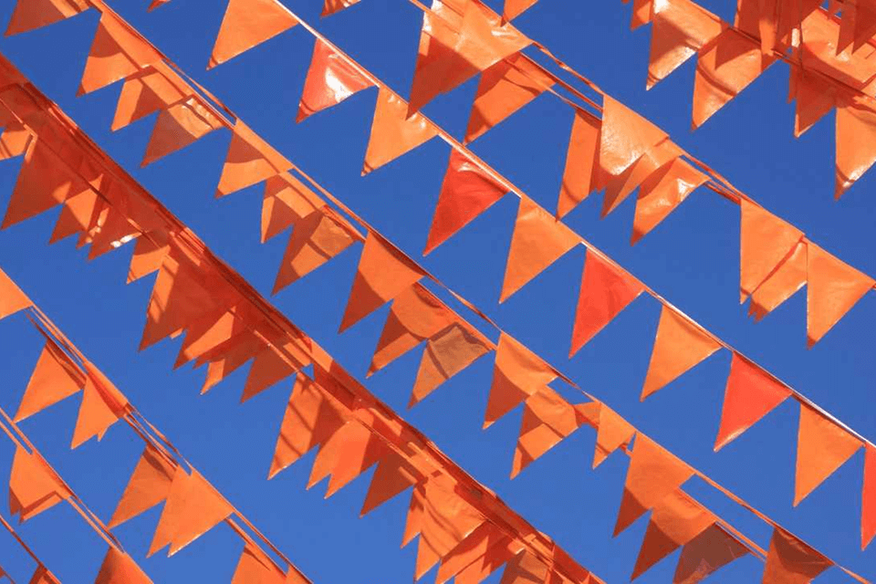 Warmste Koningsdag sinds 2014