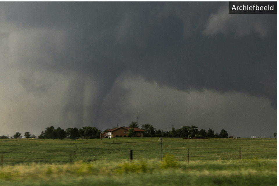 Een heuse tornado 