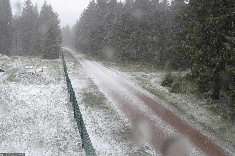 Van zomer naar winter. Wat een omslag!