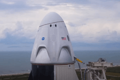 Zaterdag nieuwe poging lancering SpaceX Dragon Crew 