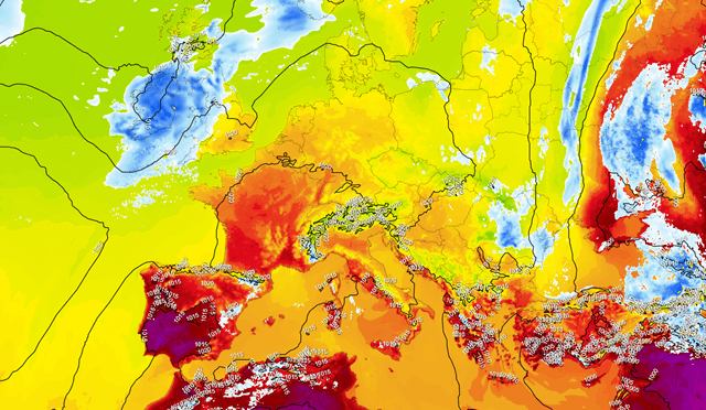 Stabiel Zomerweer In Zuid-Europa, Wisselvalliger In Het Noorden ...