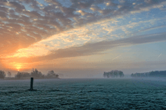 Winter tijdelijk uit ons land, maar keert snel terug