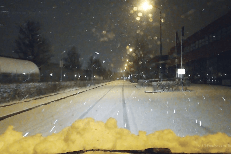 16 januari 2021: Nederland in de sneeuw!