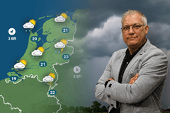 Weekendweerbericht: Hollandse zomer kabbelt voort