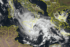 Tropische storm Apollo blijft Zuid-Italië teisteren