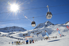 Droog en zonnig einde van 2021 in de Alpen